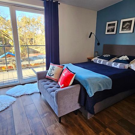 Apartament Grunwaldzka 105 Z Tarasem 5O M Do Plazy Побєрово Екстер'єр фото